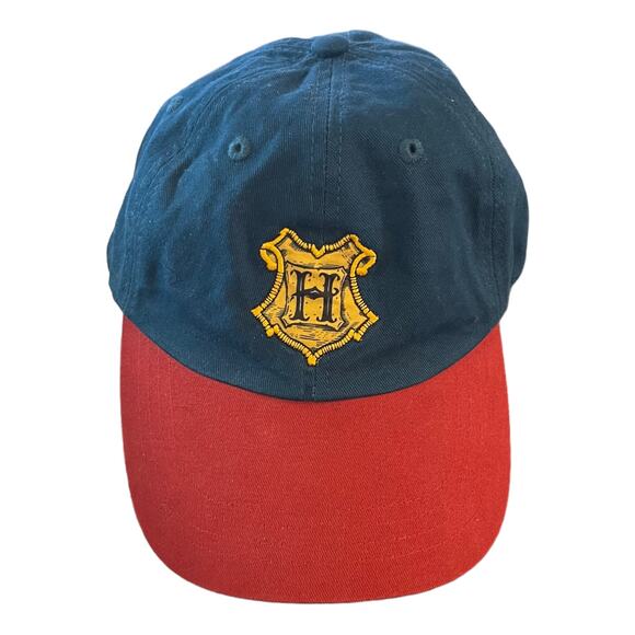 Harry Potter Hogwarts Culturefly Blue Red Snapback Hat OS - Picture 1 of 3